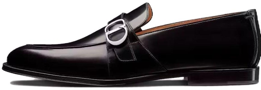 DIOR迪奧 Dior Timeless 皮革 CD裝飾扣 樂福鞋 黑色 Buy DIOR迪奧 Dior Timeless 皮革 CD裝飾扣 樂福鞋 黑色