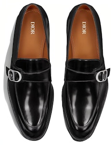 DIOR迪奧 Dior Timeless 皮革 CD裝飾扣 樂福鞋 黑色 Lookbook DIOR迪奧 Dior Timeless 皮革 CD裝飾扣 樂福鞋 黑色