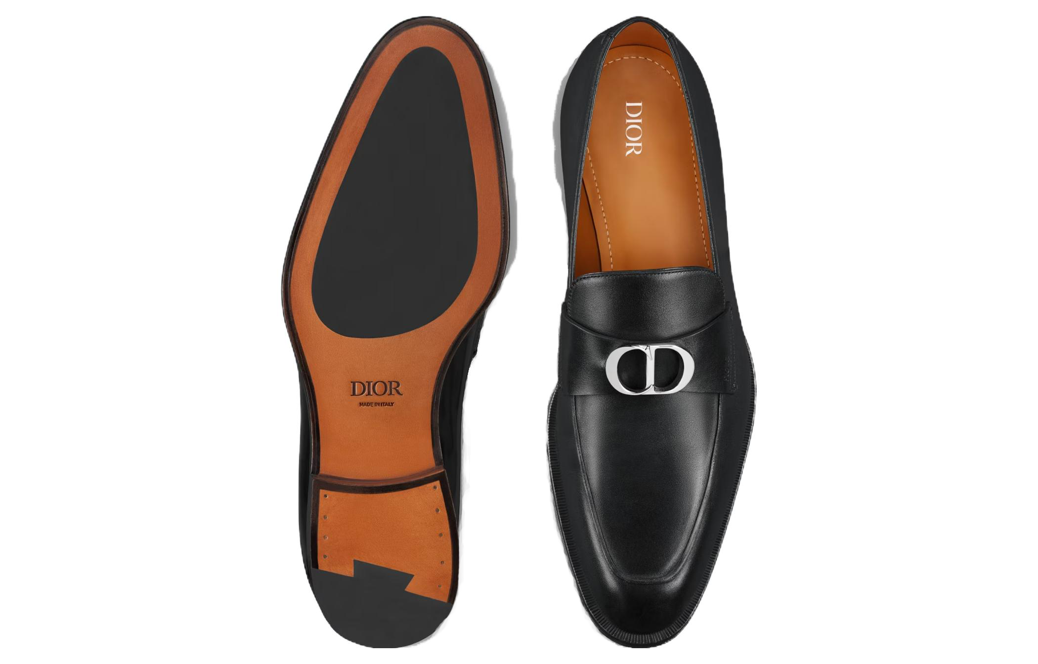 Purchase Diorタイムレスローファー (ブラックレザー) 3LO144ZGK_H900