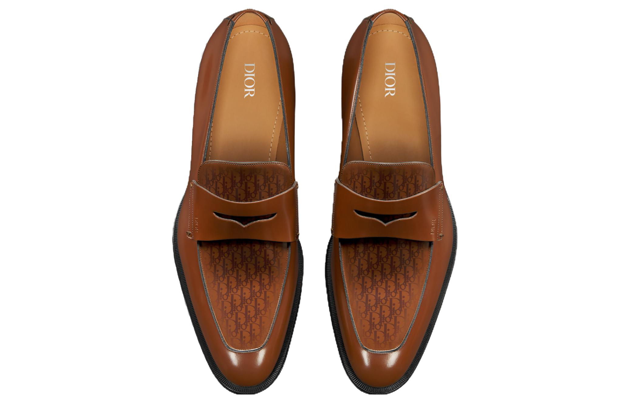 Lookbook Mocasines Dior Timeless 'Cuero Marrón' 3LO122ZZB_H714