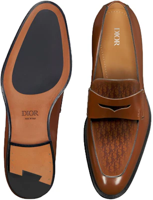 Dior经典棕色皮革乐福鞋 3LO122ZZB_H714 Purchase Dior经典棕色皮革乐福鞋 3LO122ZZB_H714