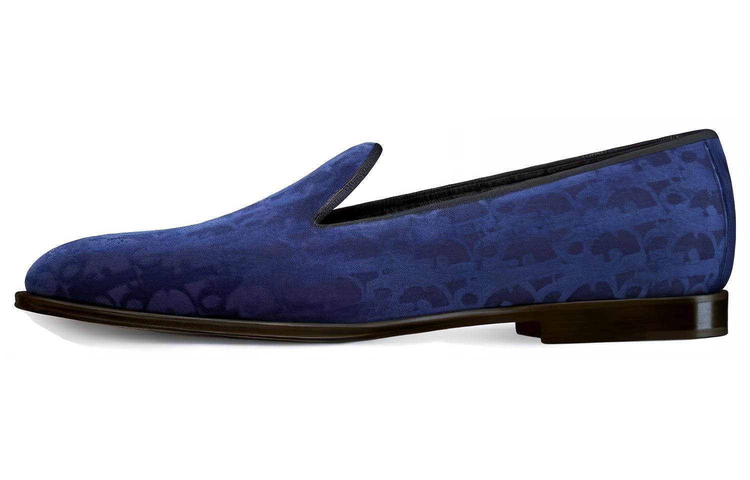 Buy Dior Timeless Loafer 'Dior Oblique - Azul Marino' 3LO121ZKA-H540