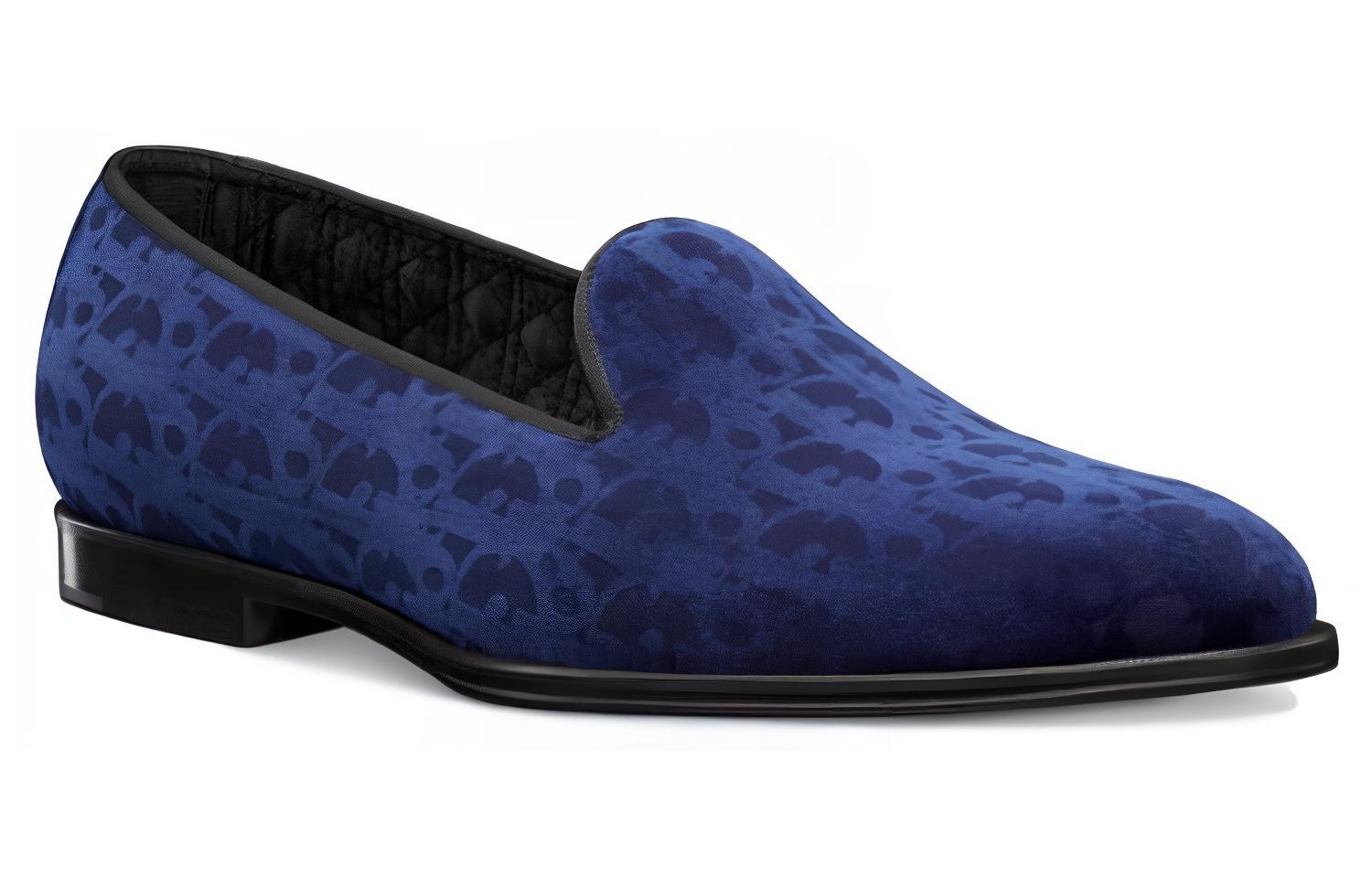 Dior Timeless Loafer 'Dior Oblique - Navy Blue' 圖 2