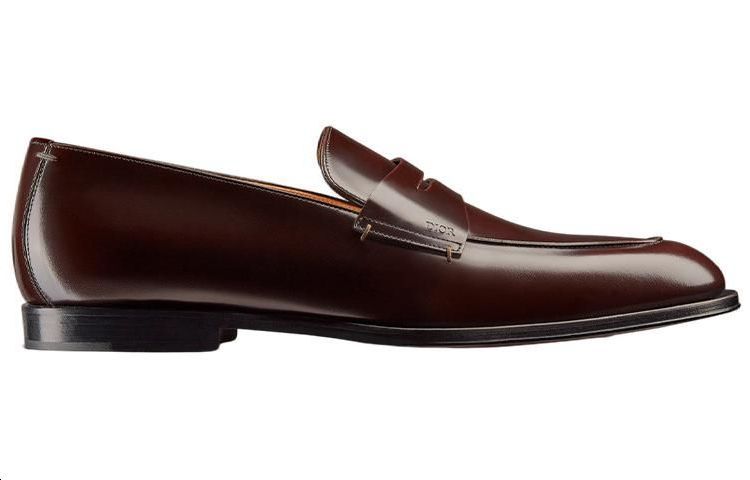 Order Kasut Loafer Dior Tanpa Waktu 'Tan Hitam' 3LO122YON_H761