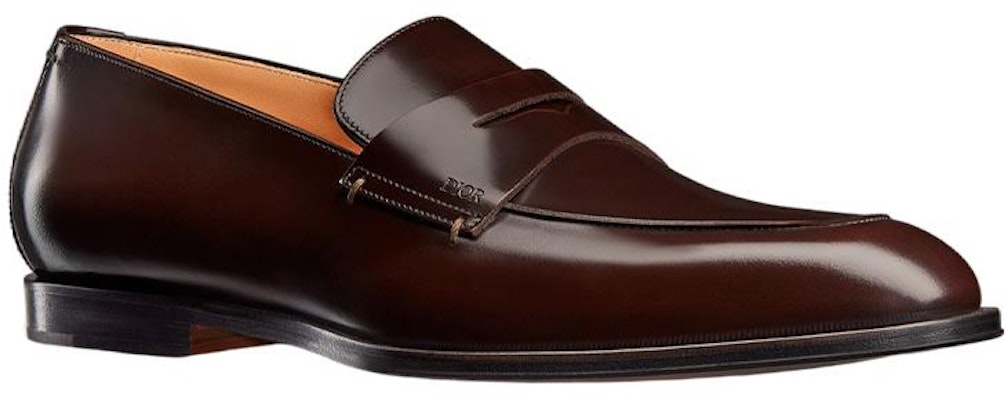 Dior Sepatu Loafer Abadi 'Coklat Hitam' 3LO122YON_H761 Lookbook Dior Sepatu Loafer Abadi 'Coklat Hitam' 3LO122YON_H761