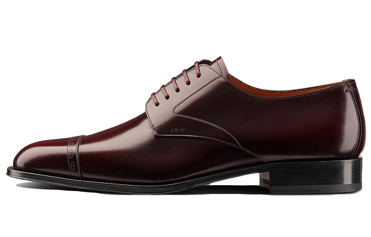 Dior Timeless Oxford 'Burgundy Polished Leather' 3DE320YON_H369