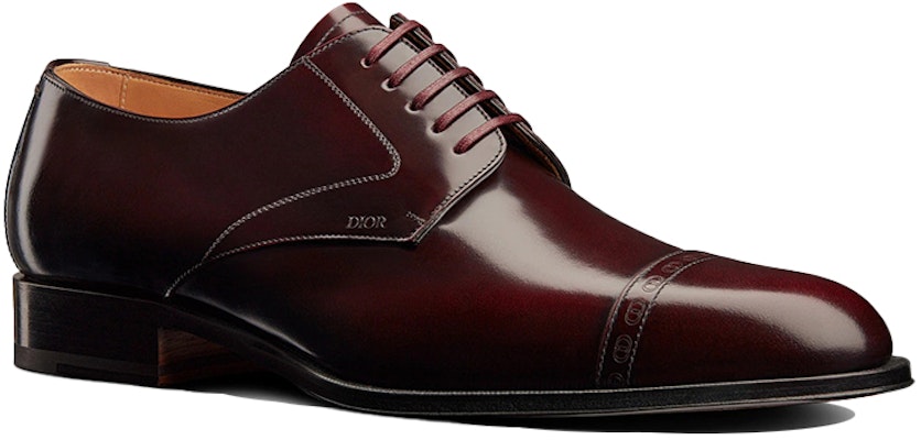 Dior Timeless Oxford 'Kulit Polished Burgundy' 3DE320YON_H369 Lookbook Dior Timeless Oxford 'Kulit Polished Burgundy' 3DE320YON_H369