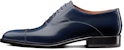 Dior Timeless Oxford 'Polished Navy' Kasut Kulit Biru Elegan. 3DE333YON_H569