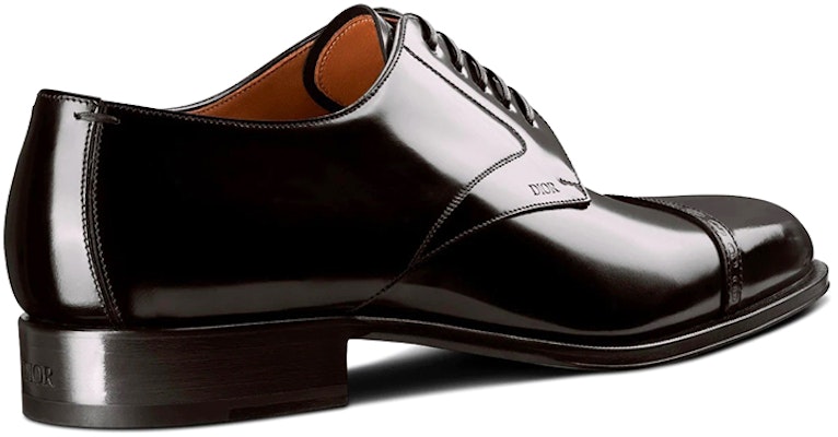 Dior Timeless Sepatu Derby Kulit Lembu Polos 'Hitam' 3DE320YON_H969 Lookbook Dior Timeless Sepatu Derby Kulit Lembu Polos 'Hitam' 3DE320YON_H969