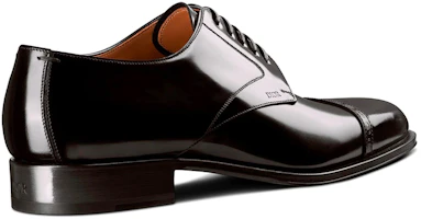 Lookbook Dior Timeless Sepatu Derby Kulit Lembu Polos 'Hitam' 3DE320YON_H969