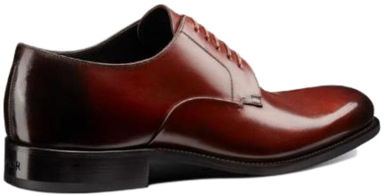 Dior Timeless Sepatu Derby Kulit Polished 'Coklat Tua' 3DE312VJH_H762 Lookbook Dior Timeless Sepatu Derby Kulit Polished 'Coklat Tua' 3DE312VJH_H762