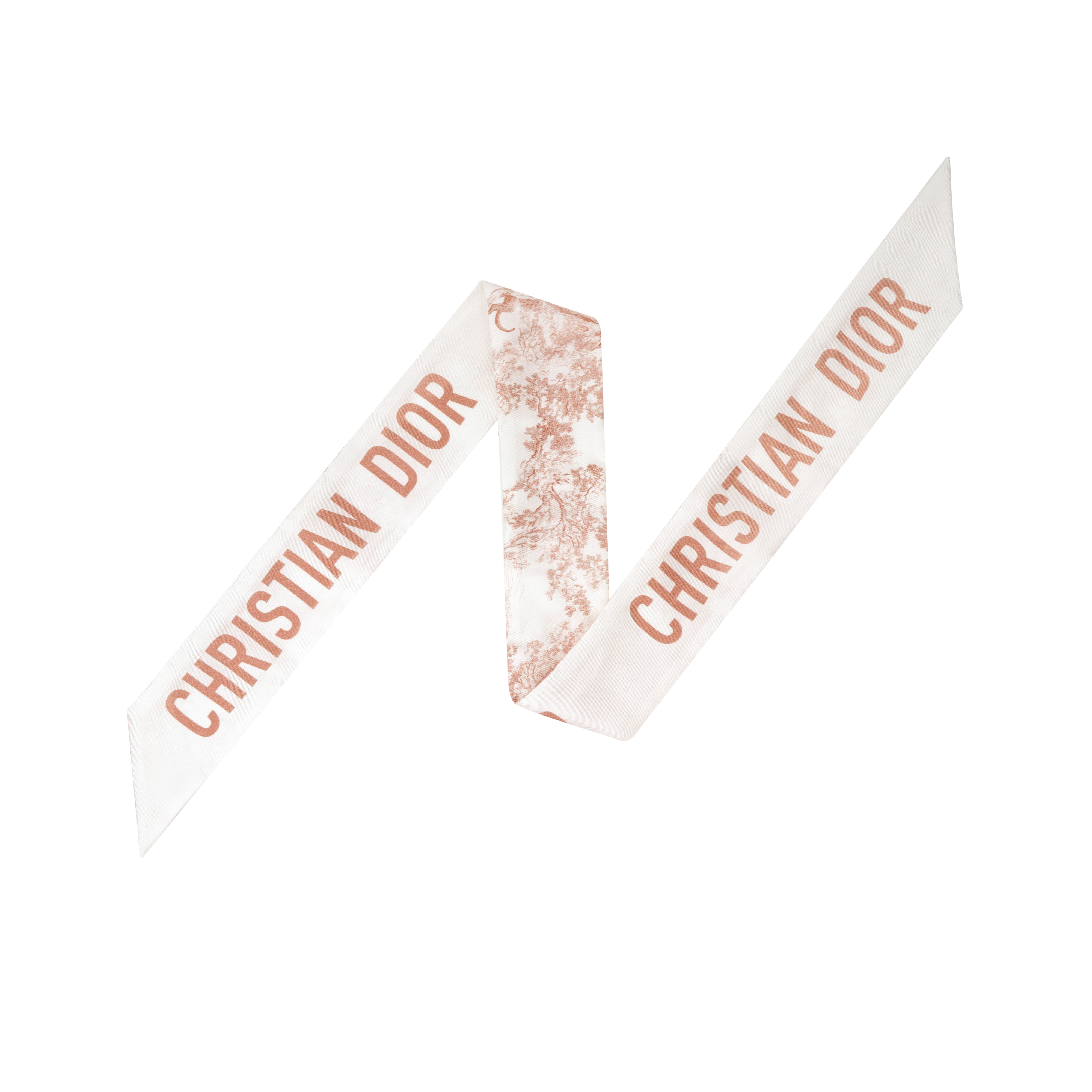 Dior Toile de Jouy Pink Silk Scarf Unisex 94TOJ106I600-C418 圖 2