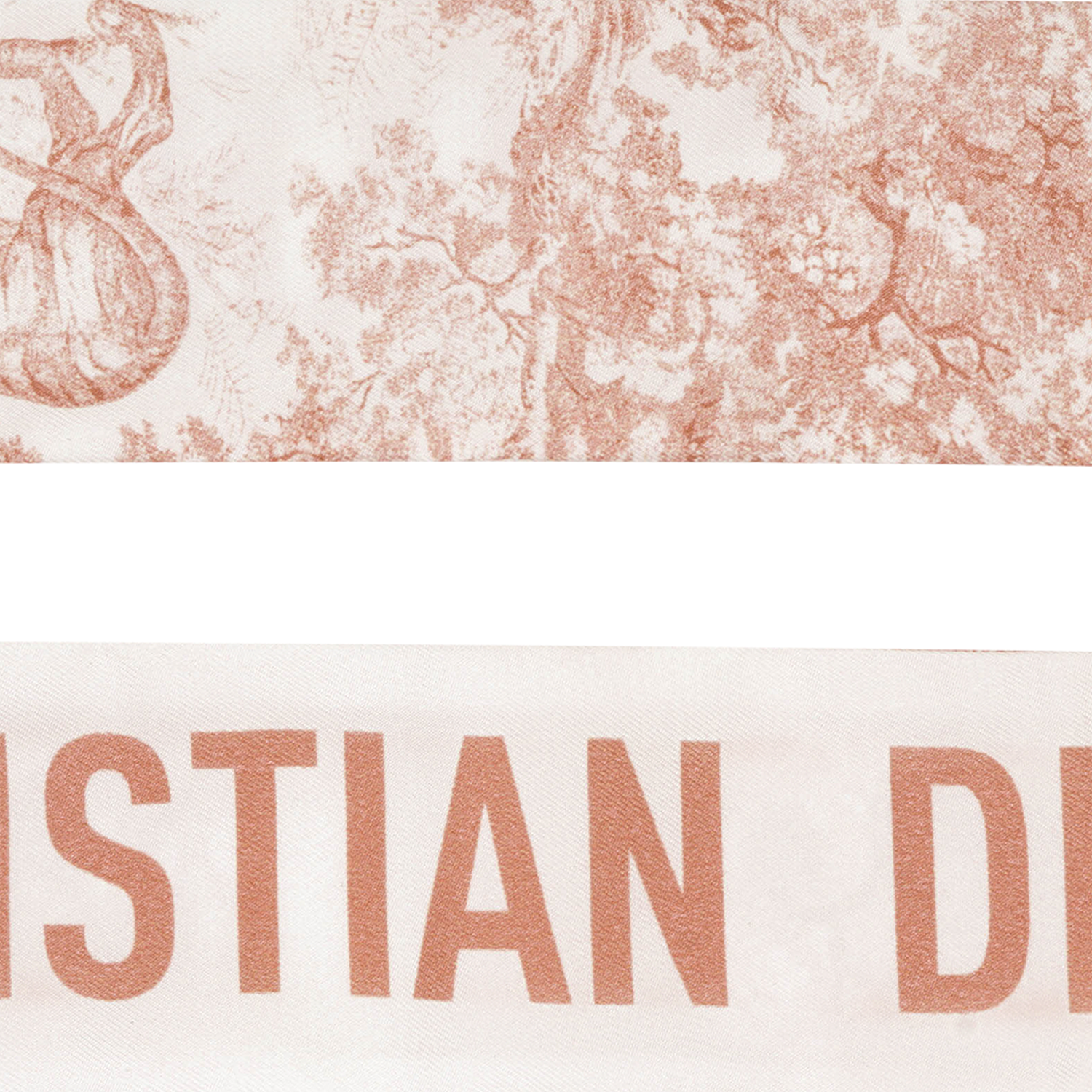 Dior Toile de Jouy Pink Silk Scarf Unisex 94TOJ106I600-C418 圖 3