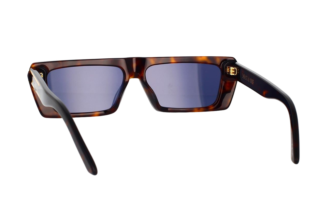 DIOR Trendy Unisex Irregular Brown Sunglasses for Men and Women. DIORSIGNATURES2U20B0 圖 5