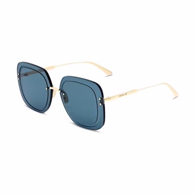 DIOR ULTRADIOR SU Square Sunglasses Blue. ULTDSUR-B0B0