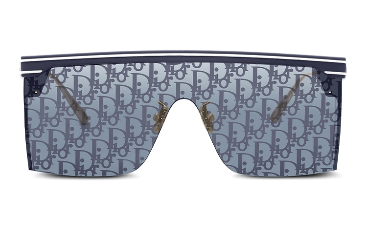 DIOR Unisex Aviator Blue Square Sunglasses with Acetate Frame CLUBM1UXT-31B8 圖 3