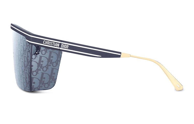 DIOR Unisex Aviator Blue Square Sunglasses with Acetate Frame CLUBM1UXT-31B8 圖 4