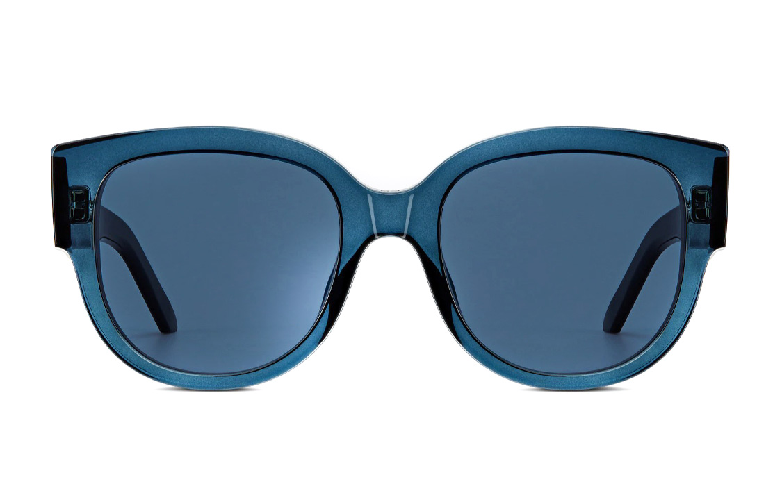 Lookbook DIOR 男女通用蝴蝶太陽眼鏡附字母標誌鏡腳裝飾 WLDRBUXR-30B0