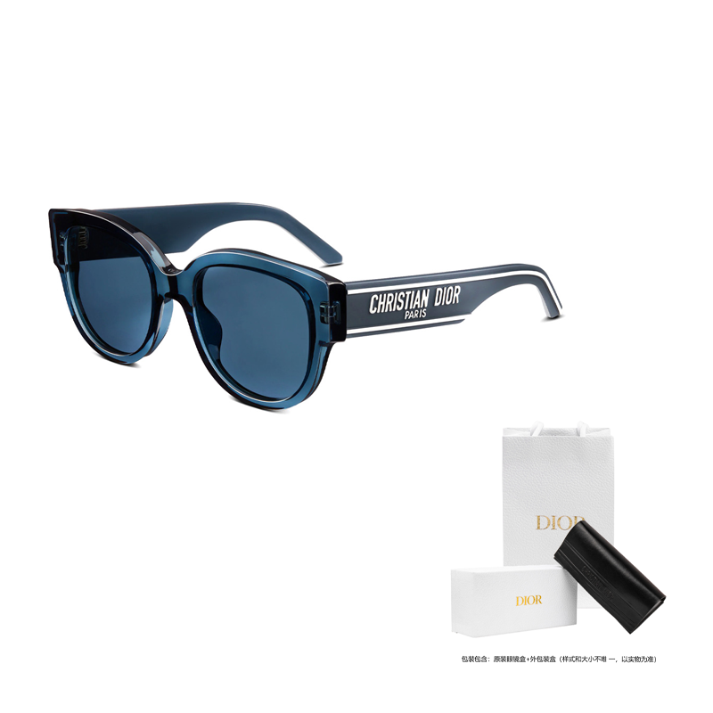 Purchase DIOR 男女通用蝴蝶太陽眼鏡附字母標誌鏡腳裝飾 WLDRBUXR-30B0