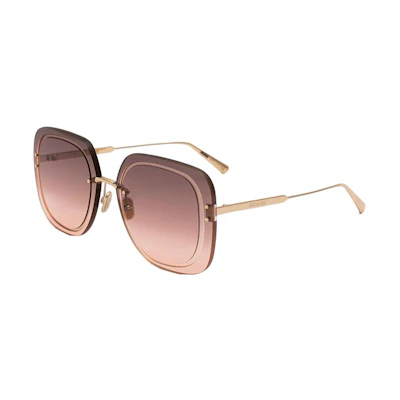 DIOR Unisex Casual Alloy Square Fashion Glasses. ULTDSUR-B0F2 65