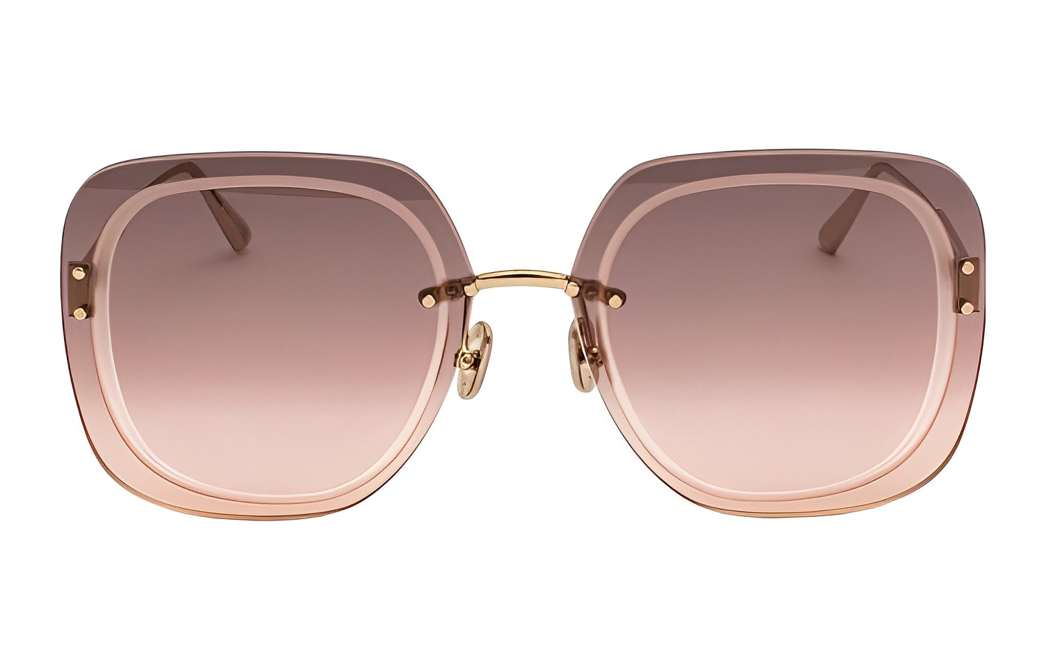 DIOR Unisex Casual Alloy Square Fashion Glasses. ULTDSUR-B0F2 65 圖 3