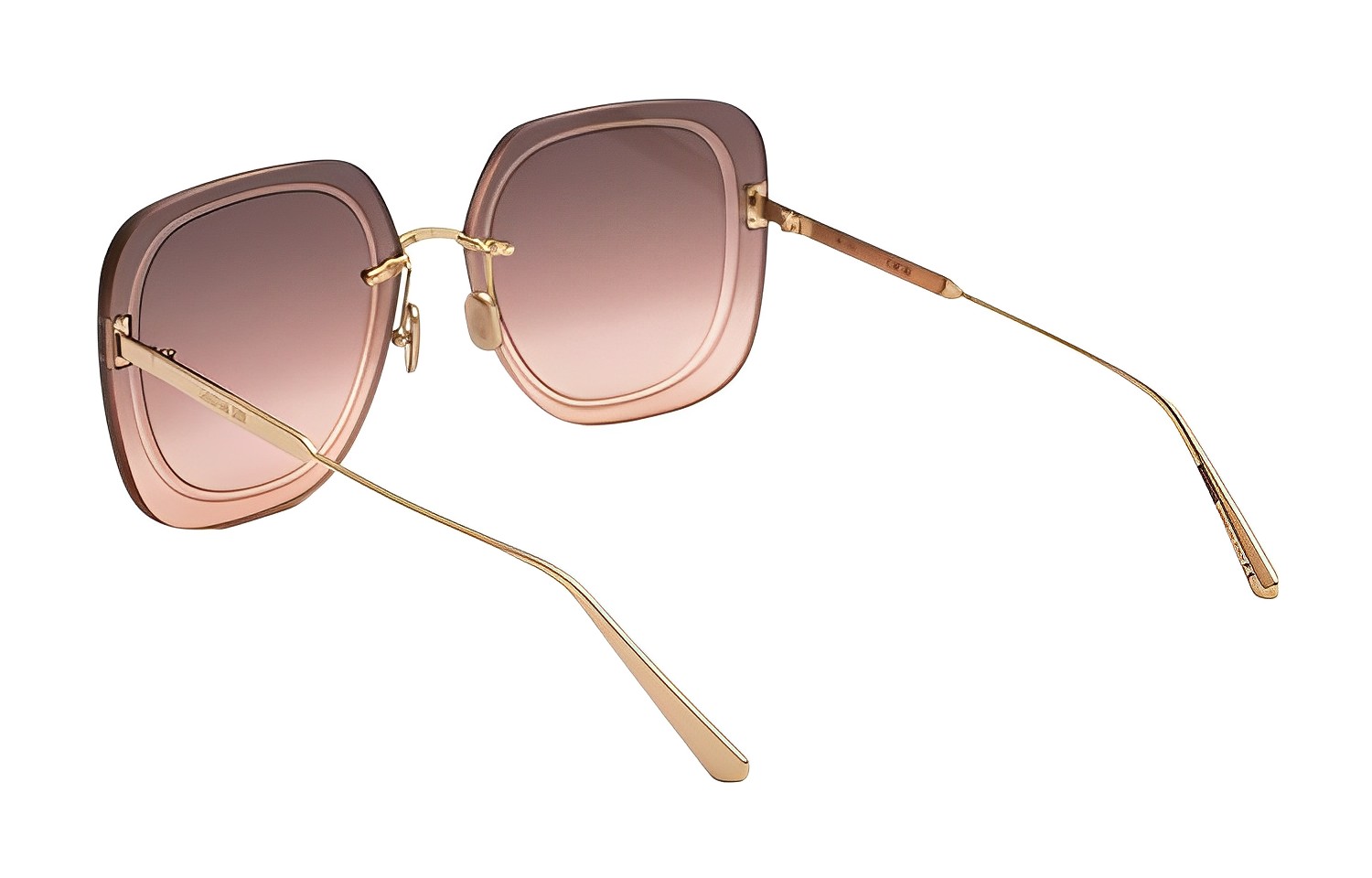 DIOR Unisex Casual Alloy Square Fashion Glasses. ULTDSUR-B0F2 65 圖 4