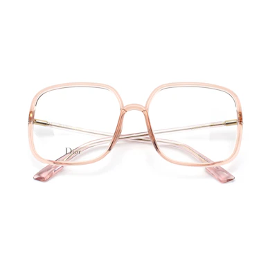 DIOR Unisex Full-Rim Rectangular Optical Glasses Frame SOSTELLAIREO1F-FWM