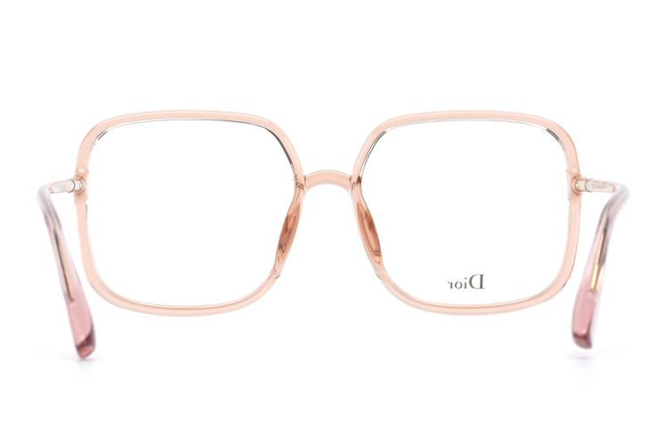 DIOR Unisex Full-Rim Rectangular Optical Glasses Frame SOSTELLAIREO1F-FWM 圖 4