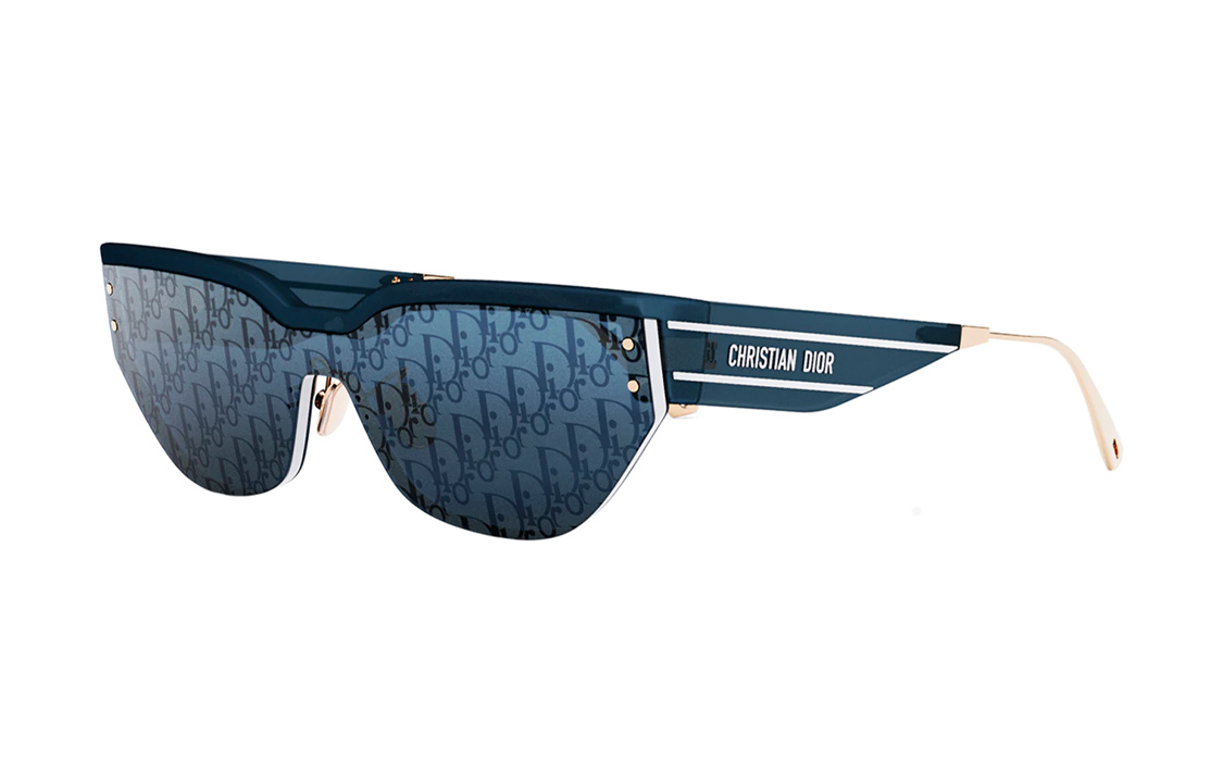 Buy Dior Unisex Trendy Irregular Blue Sunglasses with Metal and Acetate Frame DIORCLUBM3U30b8