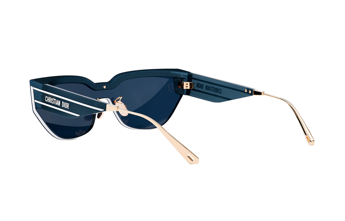 Purchase Dior Unisex Trendy Irregular Blue Sunglasses with Metal and Acetate Frame DIORCLUBM3U30b8