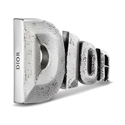 Dior Vintage Finish Brass ASTERO Brooch Silver for Men. V1085HOMMT-D906