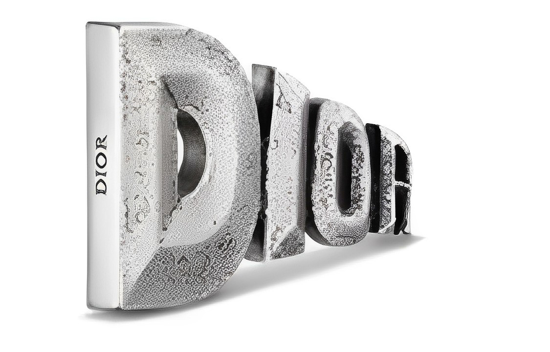 Order Dior Vintage Finish Brass ASTERO Brooch Perak Lelaki. V1085HOMMT-D906