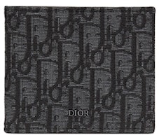 Dior Wallet Black Dior Oblique Jacquard Dior Wallet Black Dior Oblique Jacquard