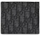 Dior Wallet Black Dior Oblique Jacquard