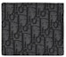 Lookbook Dior Wallet Black Dior Oblique Jacquard