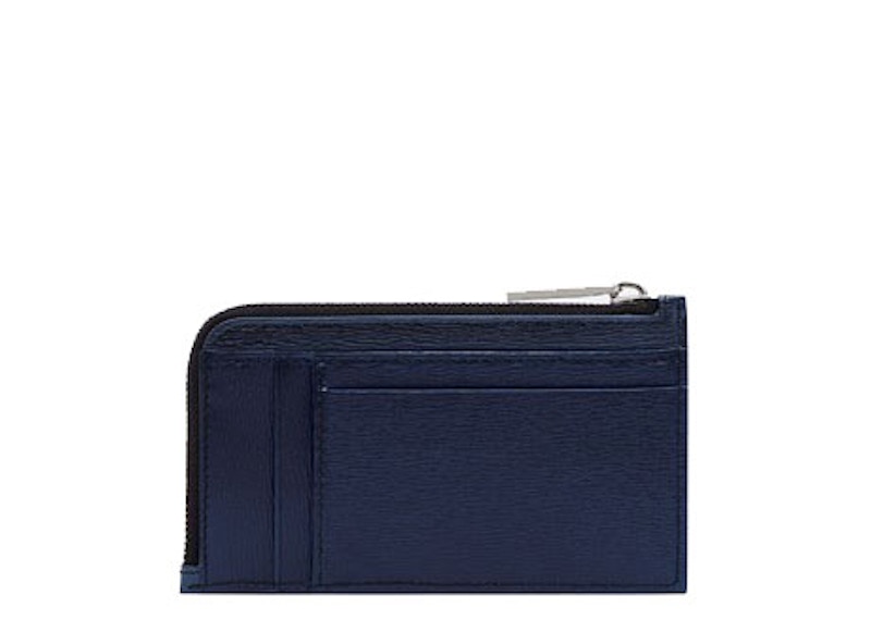Dior Wallet Cork Calfskin Blue 圖 2