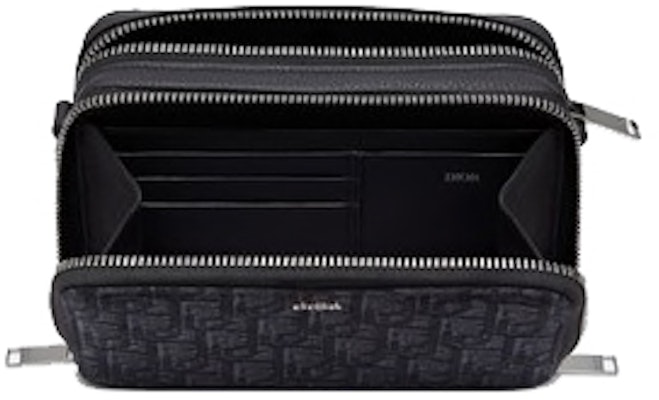Dior Wallet with Strap Oblique Jacquard Black Order Dior Wallet with Strap Oblique Jacquard Black