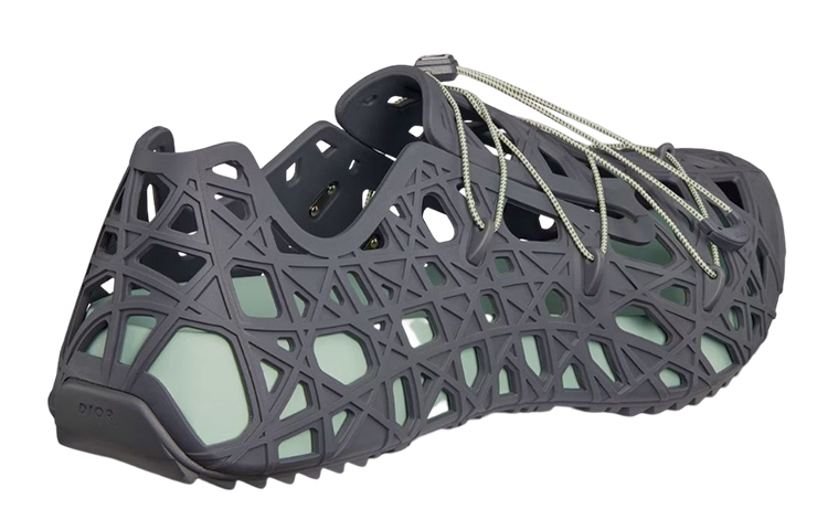 Dior Warp Sandal Anthracite Gray Cosmo Rubber 圖 5