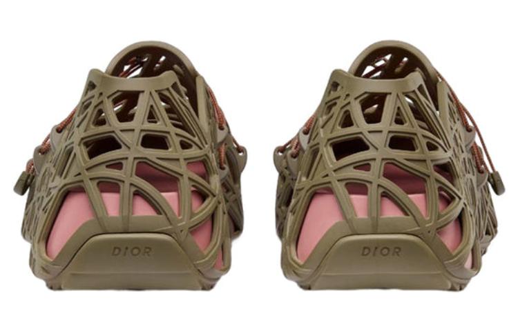 Dior Warp Sandal Khaki Cosmo Rubber 圖 5