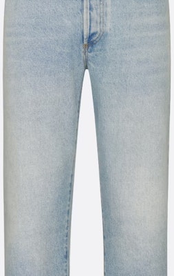 DIOR Washed Mid-Rise Straight Jeans Men’s Light Blue 313D004K360X-C510 Cheap DIOR Washed Mid-Rise Straight Jeans Men’s Light Blue 313D004K360X-C510