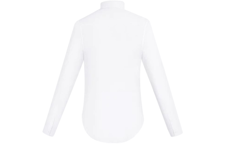 Lookbook ディオール ホワイト ビー刺繍 長袖シャツ 733C554B2088-C081