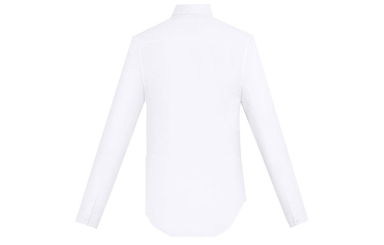 Lookbook 迪奥白色蜜蜂刺绣长袖休闲衬衫 433C529B1581-C089