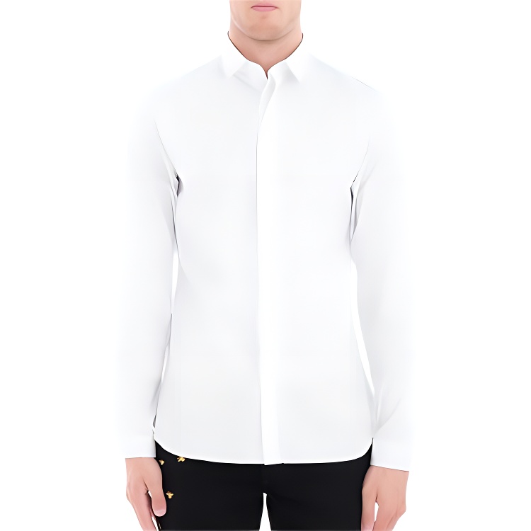 DIOR White Cotton Shirt 433C529B1223-000