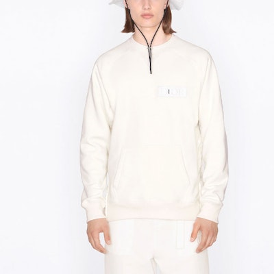 ディオール ホワイト ロゴパッチ付きクルーネック スウェットシャツ. 213J643A0687-C080 Shop ディオール ホワイト ロゴパッチ付きクルーネック スウェットシャツ. 213J643A0687-C080