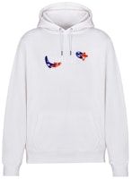 DIOR White Long-Sleeve Sweatshirt with Solid Logo Design 193J688B0531-C084 DIOR White Long-Sleeve Sweatshirt with Solid Logo Design 193J688B0531-C084