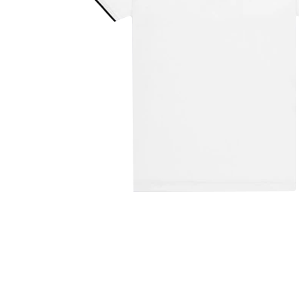 Sizing Baju Polo Putih DIOR dengan Logo Lebah Sulaman 733J805B0373-C089