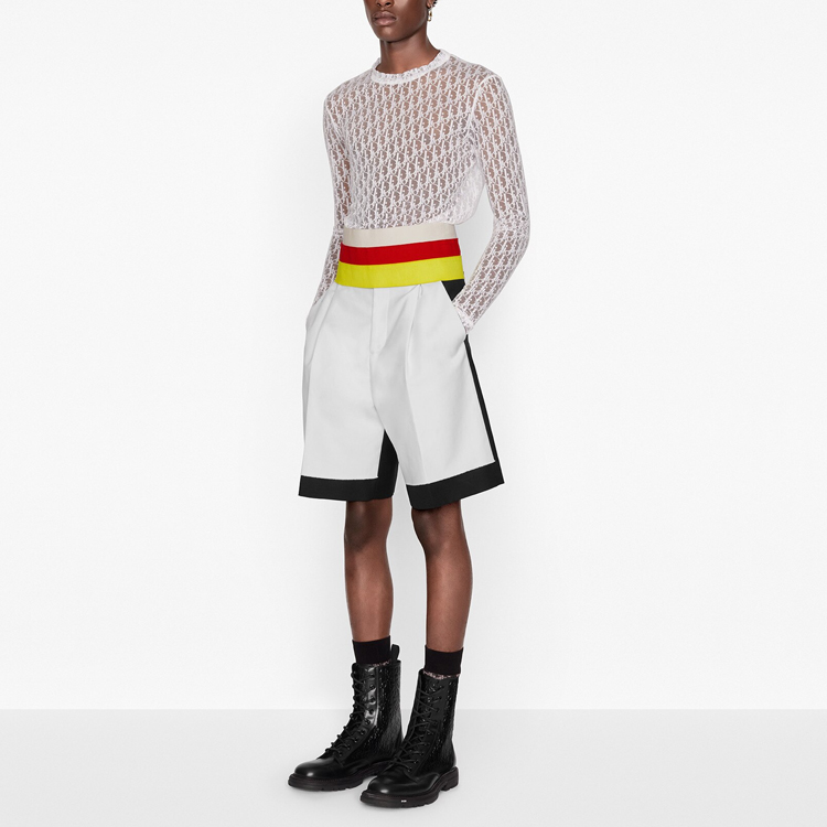 DIOR White Quarter New Release All-Over Print Crewneck T-Shirt 183J655A0537-C080 圖 6