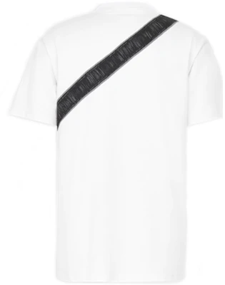 DIOR Kaos Katun Rajut Ketat Motif Saddle Putih 943J605N0554-C088 Lookbook DIOR Kaos Katun Rajut Ketat Motif Saddle Putih 943J605N0554-C088