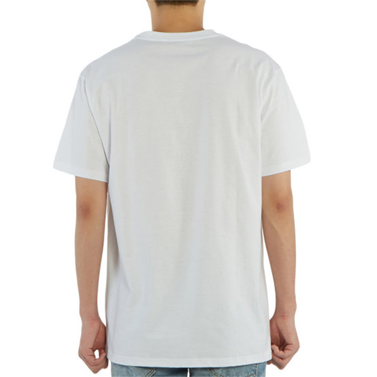 Sizing DIOR Putih Sakura Dinosaur Cetakan Crewneck T-Shirt - Ketibaan Baru 933J602B0533-085