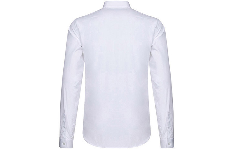 DIOR White Solid Color Long Sleeve Shirt 733C554B2088-081 圖 3